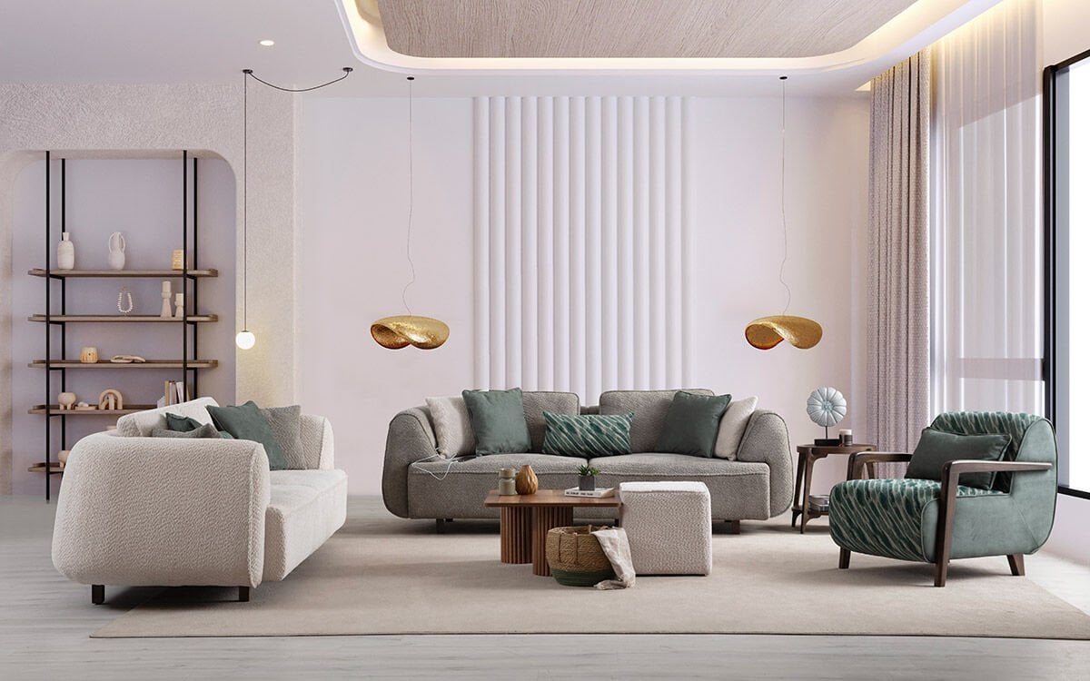 Pouffy Koltuk Takımı